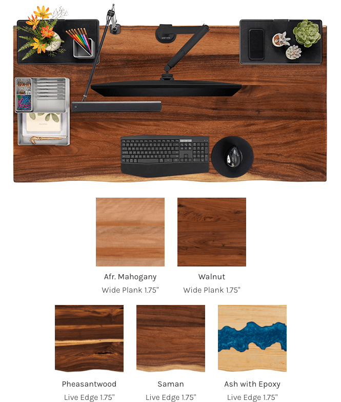Solid Wood Desktop Swatches