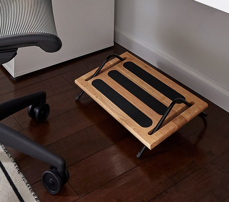 Ergonomic Foot Rocker Footrest
