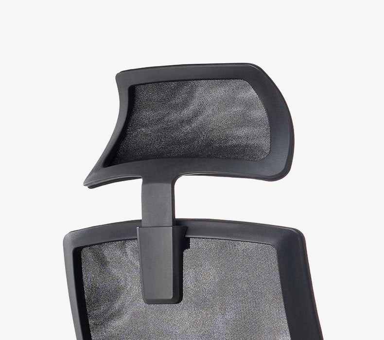 Black Envoke Ergonomic Chair headrest
