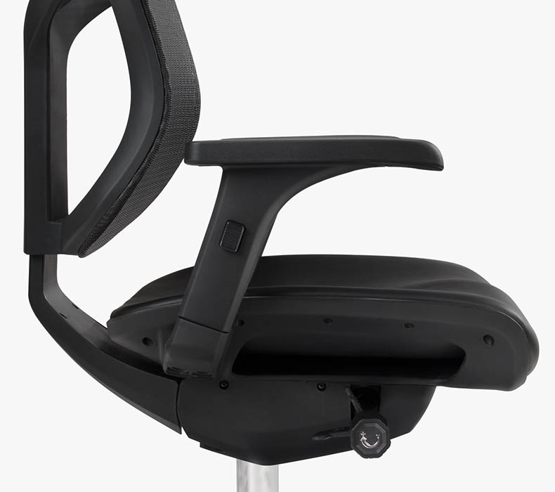 J3 Office Chair's comfortable waterfall seat edge