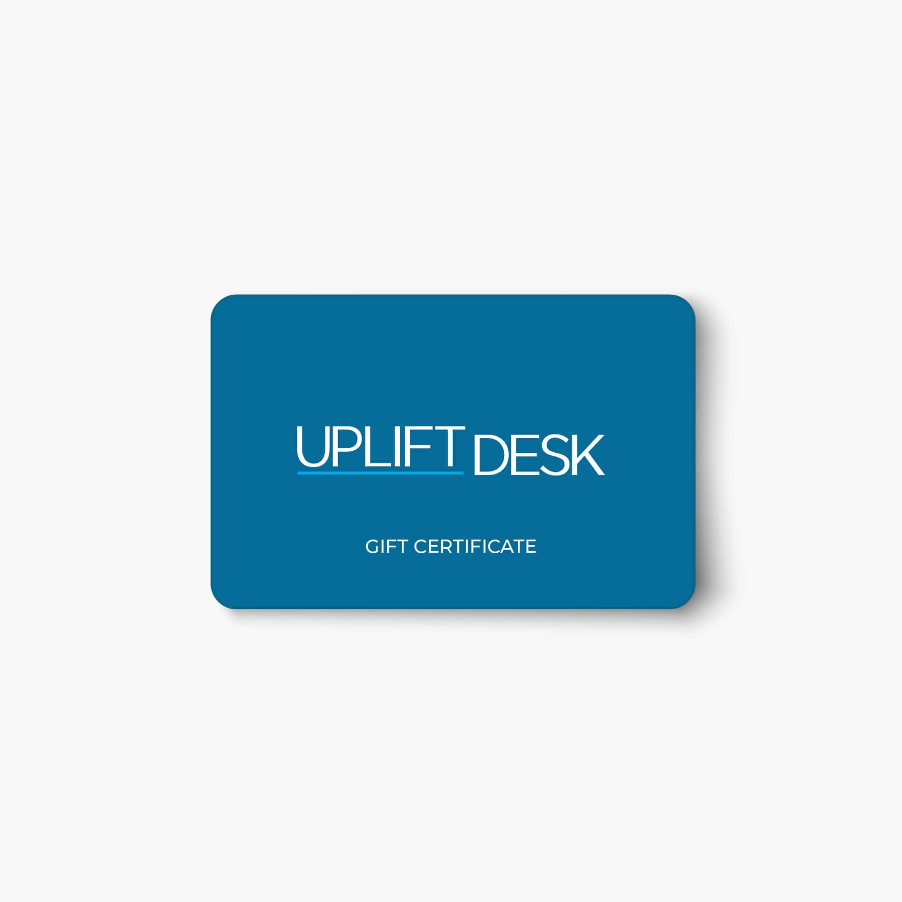 UPLIFT Desk Gift Certificate for affordable office furniture