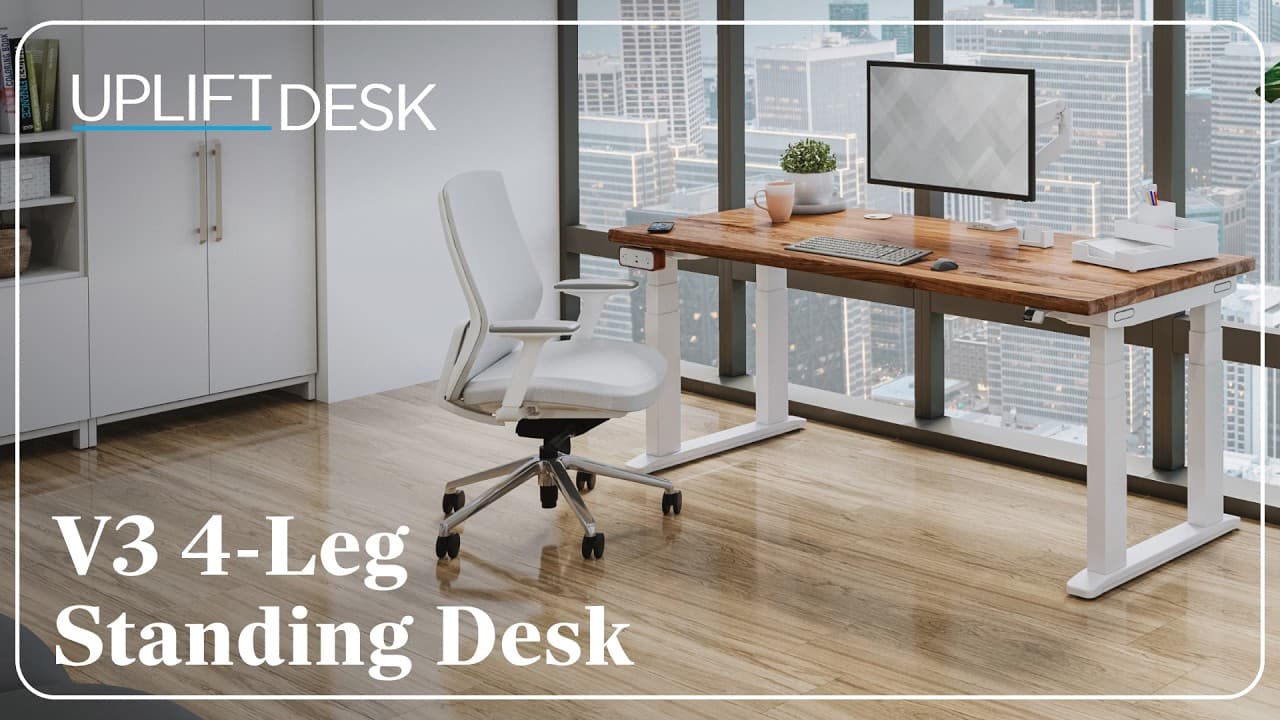 4-Leg Standing Desk | UPLIFT Desk