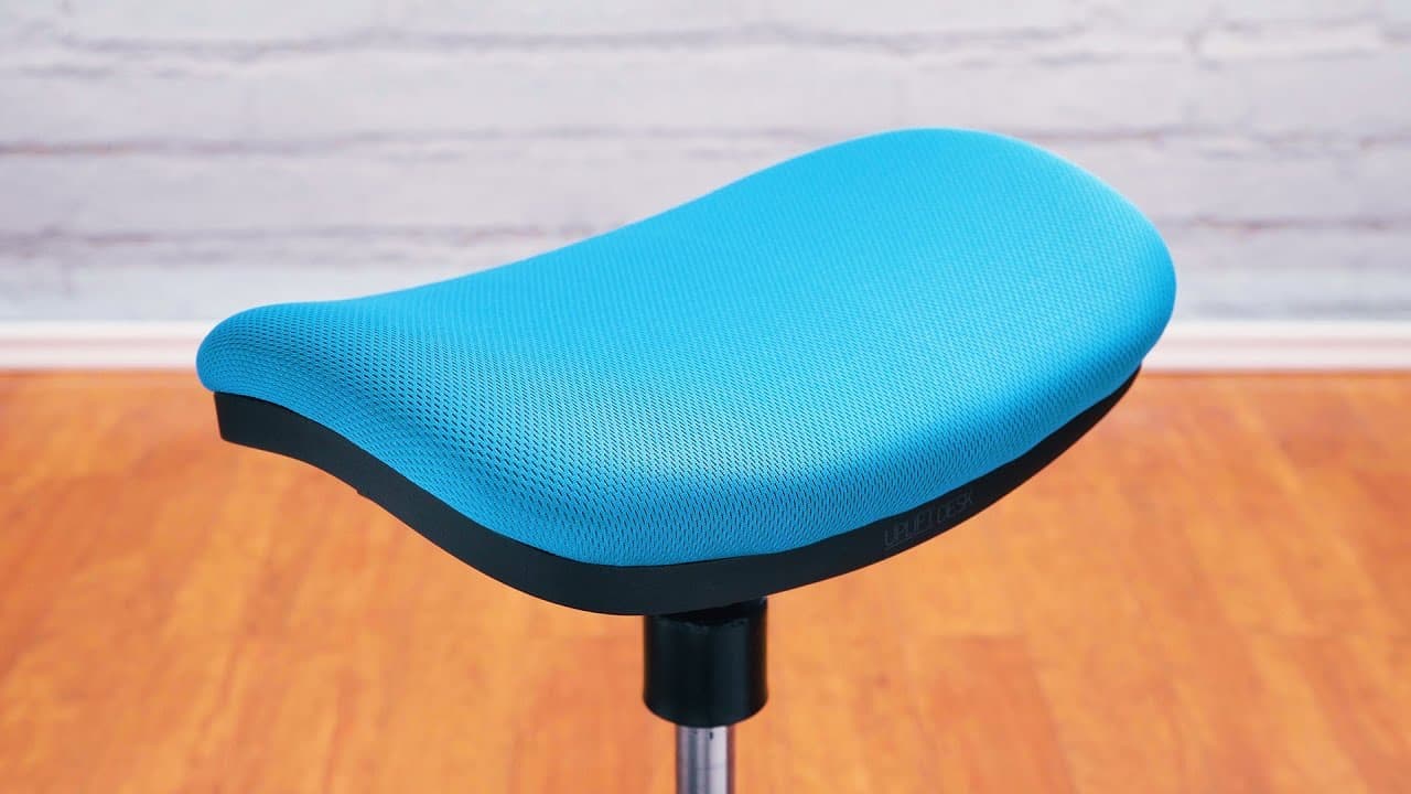 The Crescent Saddle Stool by UPLIFT Desk