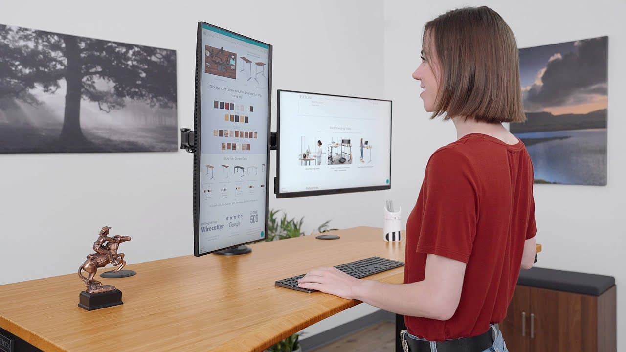 Moontower Monitor Arms: A Sturdy, Ergonomic Solution for Up to Six Monitors | UPLIFT Desk