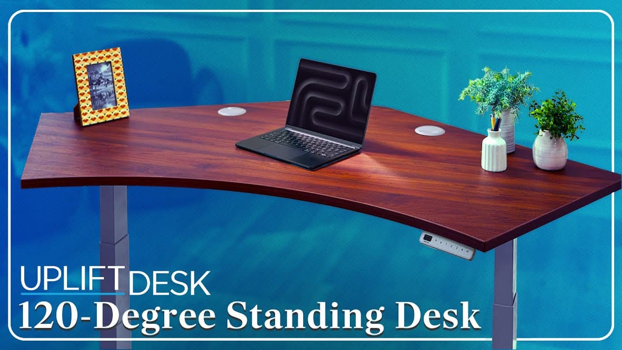 120-Degree Standing Desk | UPLIFT Desk