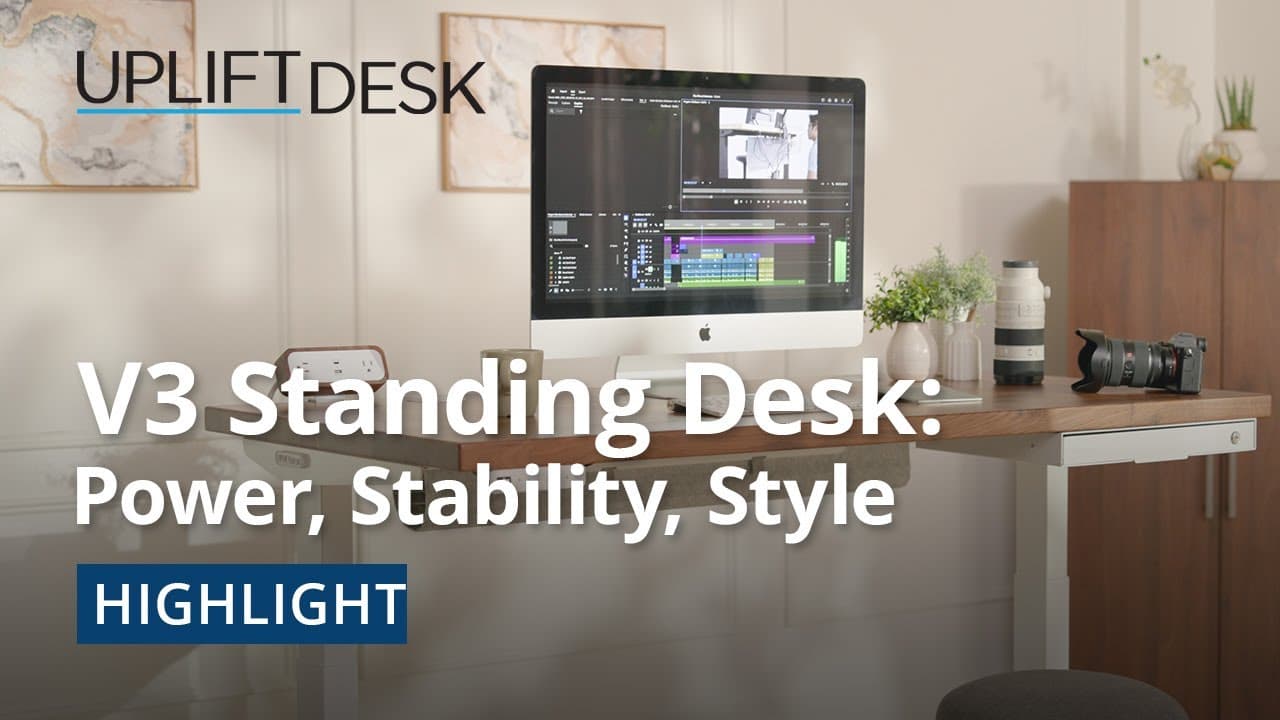 V3 Standing Desk: Power, Stability, Style