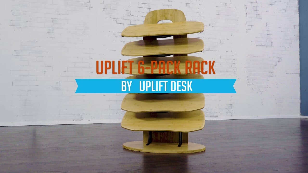 UPLIFT Desk 6-Pack Rack for Motion-X and Rocker-X Boards