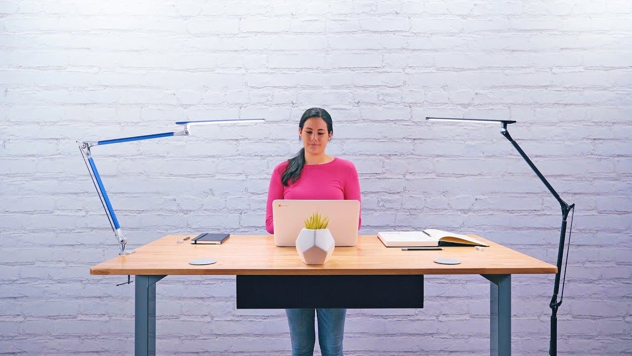 E7 LED Desk Lamp with Clamp by UPLIFT Desk