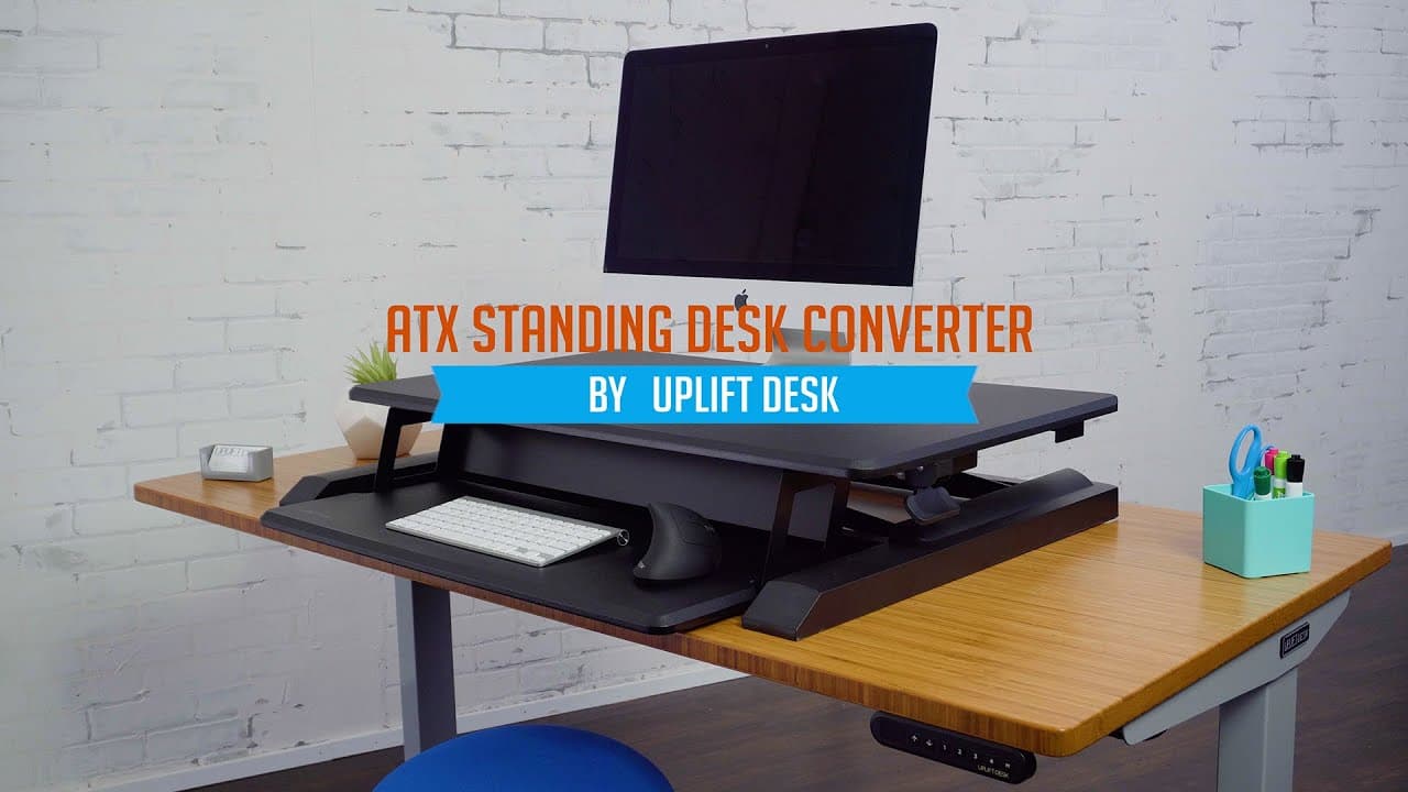 ATX Standing Desk Converter by UPLIFT Desk
