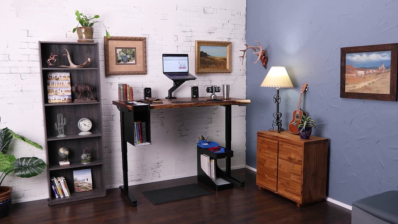 Laptop Mount with Circle Tray | UPLIFT Desk