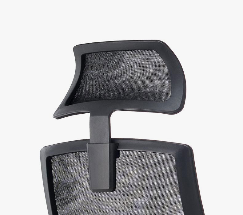 Black Envoke Ergonomic Chair headrest