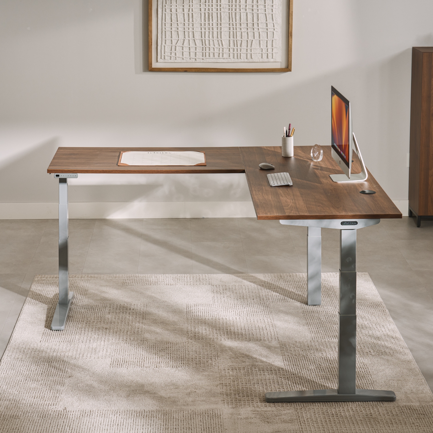 UPLIFT L-Shaped Standing Desk