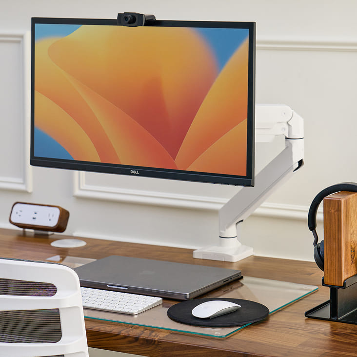 Monitor Arms home page categories grid