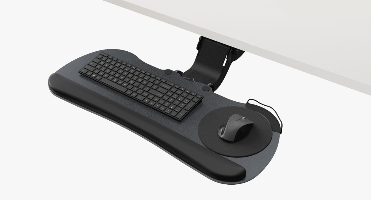 Big Standard Keyboard Tray System.