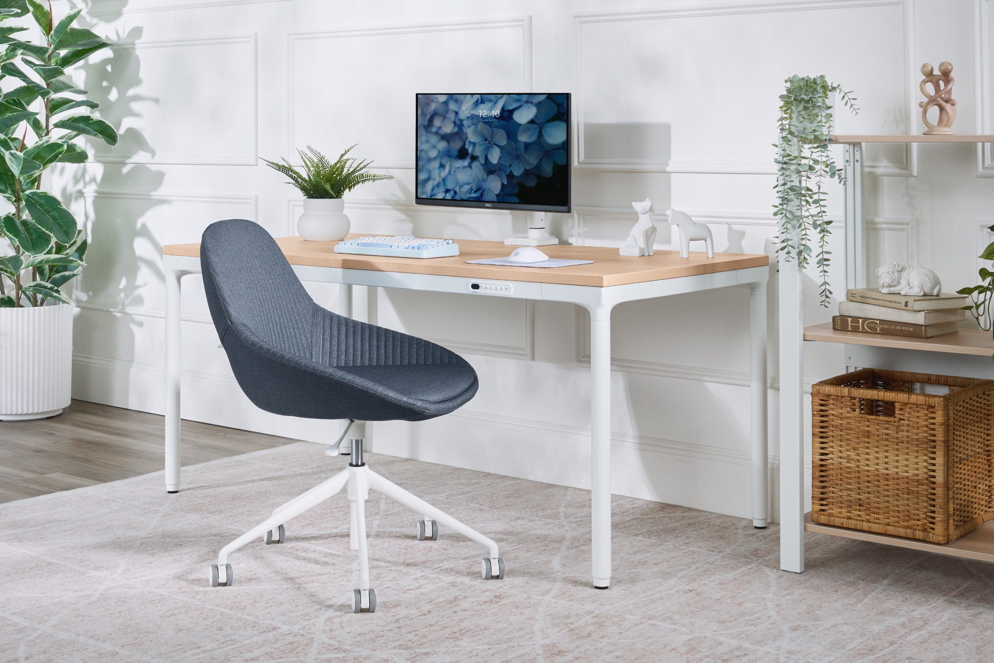 Image with Hotspot: Shoppable Img UPL480 Maple / White + Rivervue