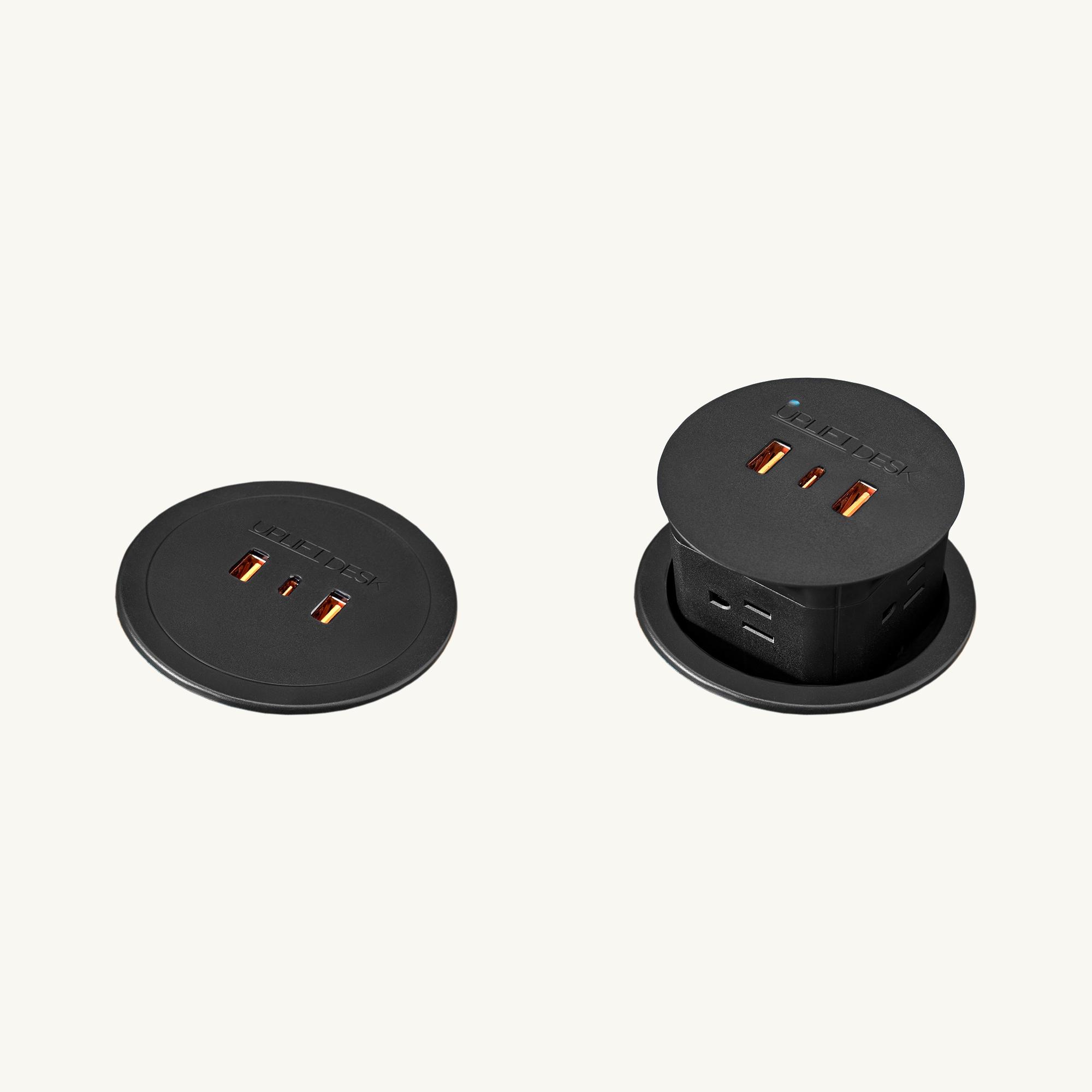 Black Pop-up Power Grommet.