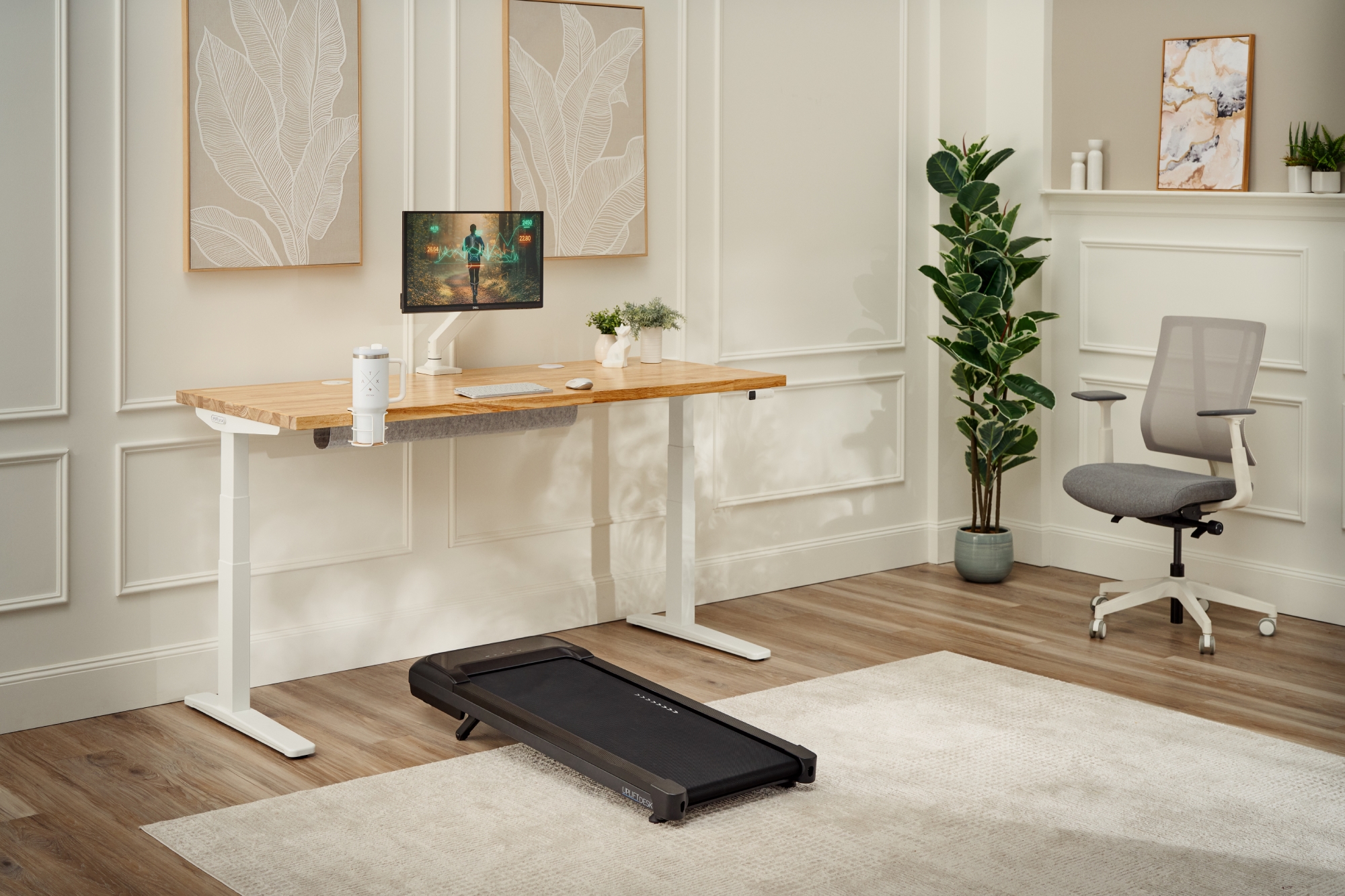 Image with Hotspot: MVT011 + UPL960 Rubberwood / White
