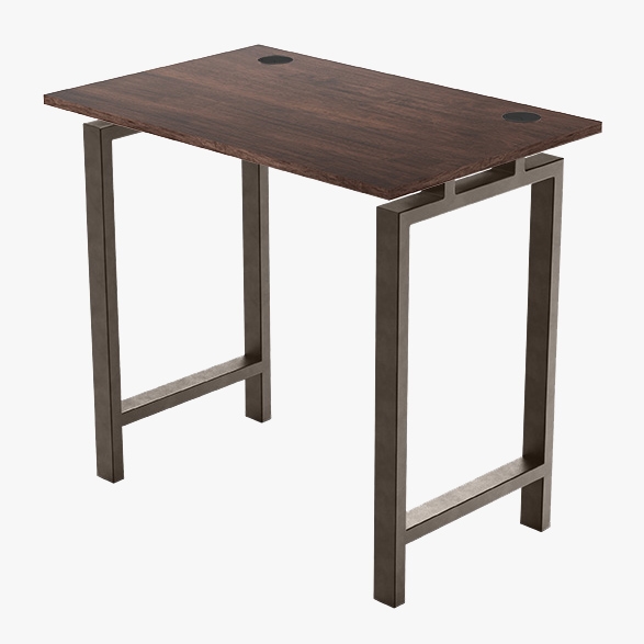 Standing Height offset table with the Dark Rubberwood top