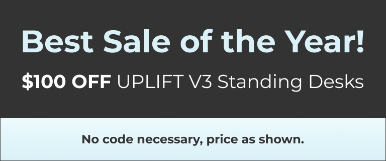Best Sale of the Year $100 Off V3 Standing Desk