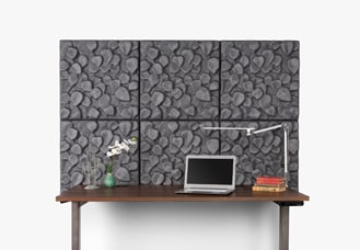 3D Pebbles Acoustic Wall Panel hover image