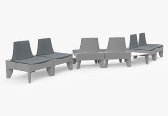 SoCo Seat with Back (Set of 2) hover image