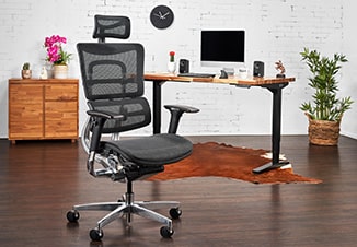Intuition Ergonomic Chair with Headrest hover image