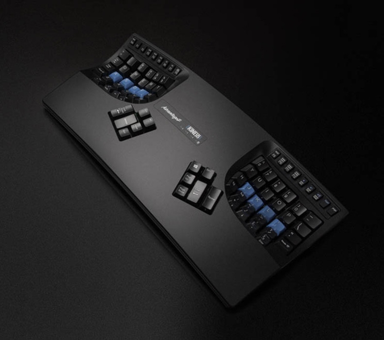 Kinesis Advantage2 LF Contoured Linear Feel USB Keyboard for PC and Mac hover image