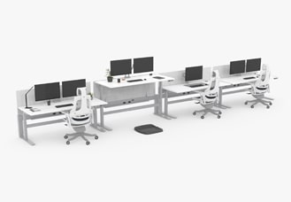 UPLIFT Power and Data Rail - Single Sided Row hover image