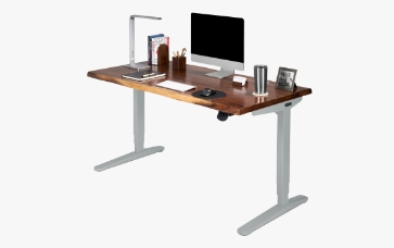 UPLIFT Clearance Standing Desk - Saman Live Edge 42” x 30” hover image