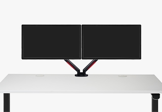 Domain RGB Dual Monitor Arm hover image