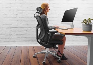 J3 Ergonomic Chair with Headrest hover image