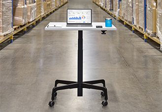 UPLIFT Height Adjustable Bistro Table hover image