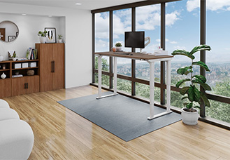 UPLIFT Custom Laminate Standing Desk, 4-Leg hover image