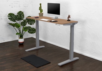 UPLIFT Custom Laminate Standing Desk, 24" Deep Desktop hover image