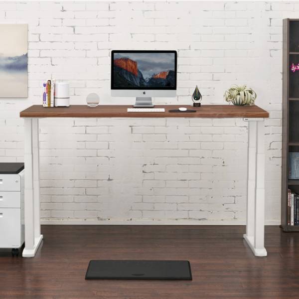 UPLIFT Custom Solid Wood Standing Desk, 4-Leg hover image