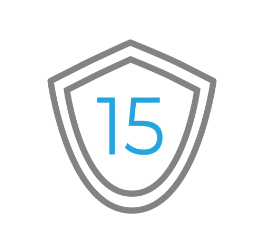 15-year badge icon