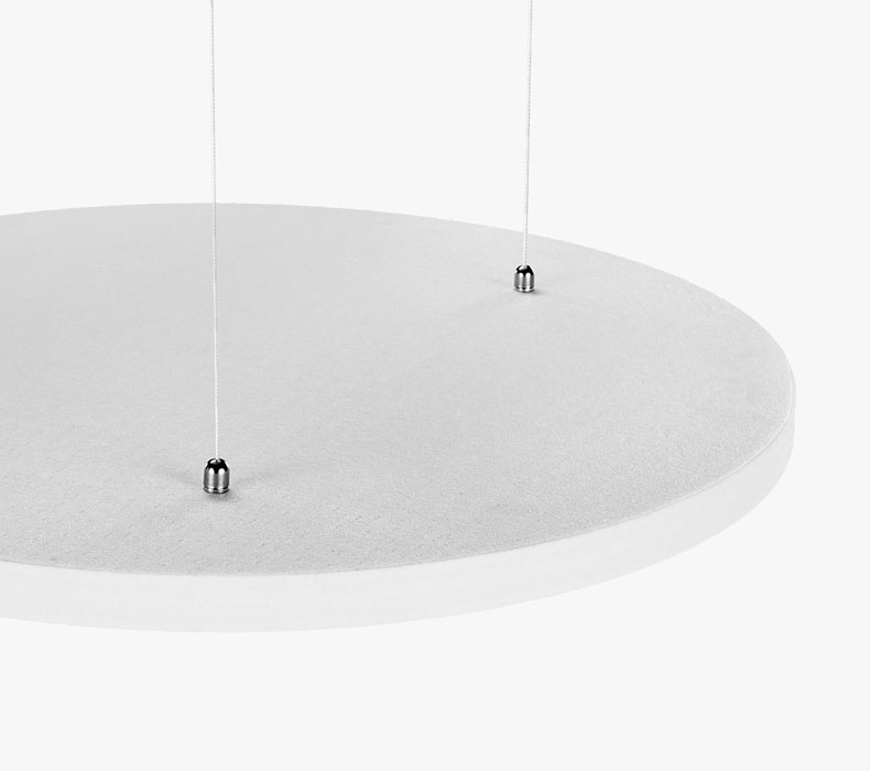 Circular Acoustic Ceiling Cloud