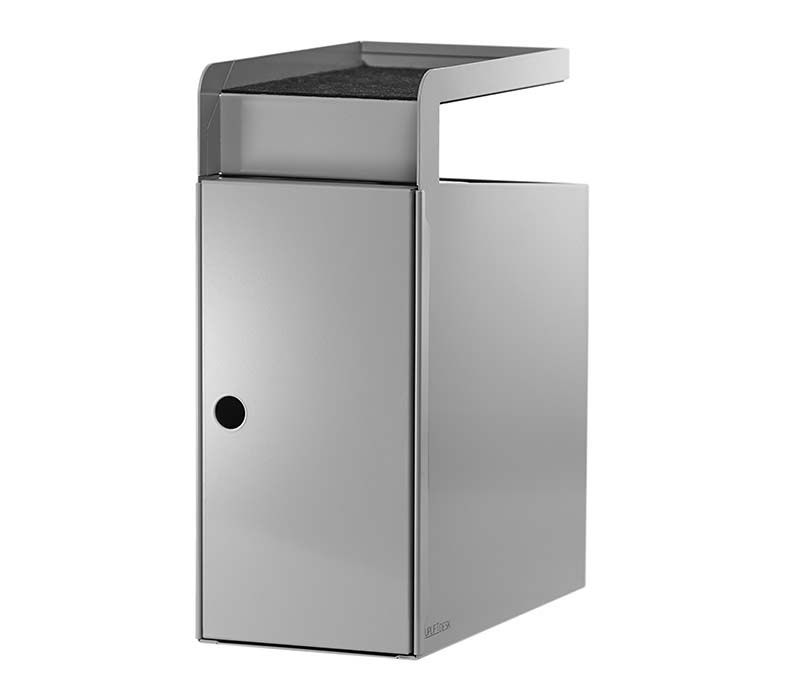 Hanging Storage Cubby with attached steel door