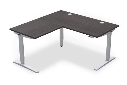 L-Shaped Standing Desk