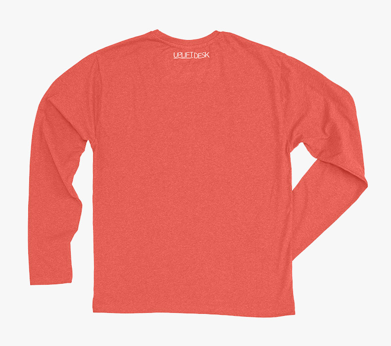 Back view of an Austin Long Sleeve T-Shirt