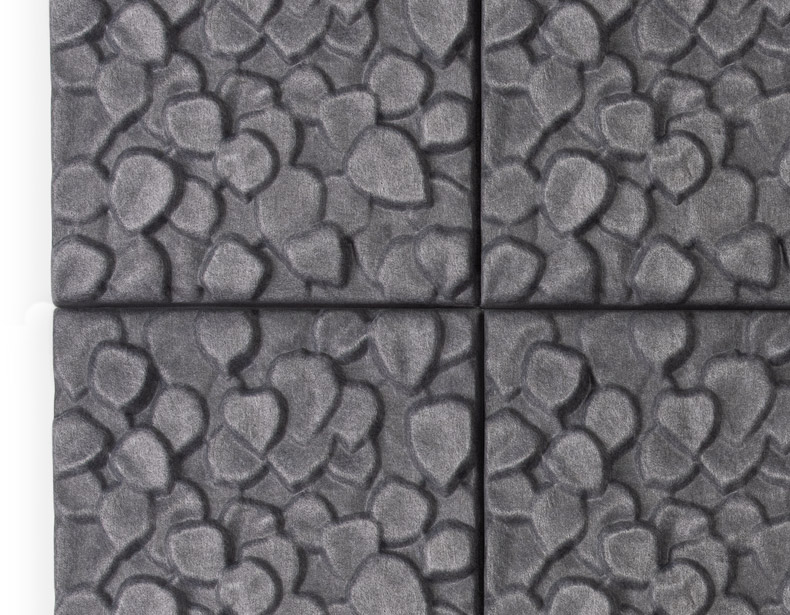 3D Pebbles Acoustic Wall Panels