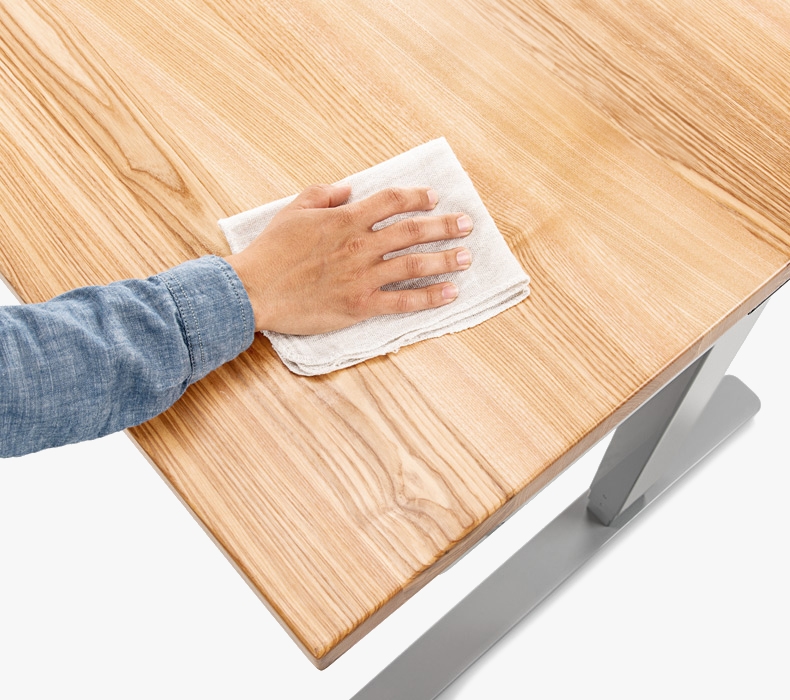 furniture polishing cloth by UPLIFT Desk