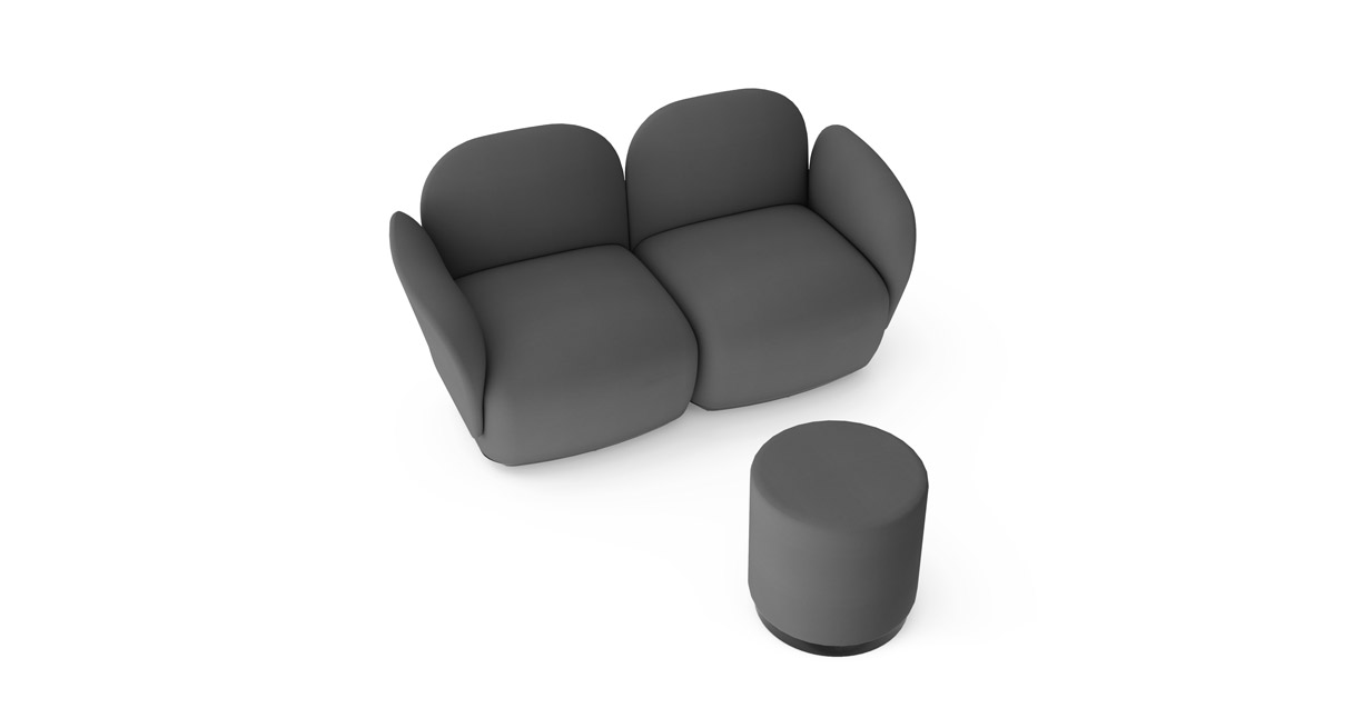 Dillo Duo Dot Seating for 3
