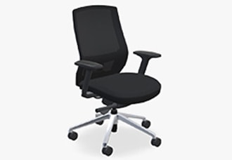 Envoke Ergonomic Chair angled front view
