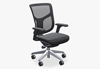 J3 Ergonomic Chair angled front view