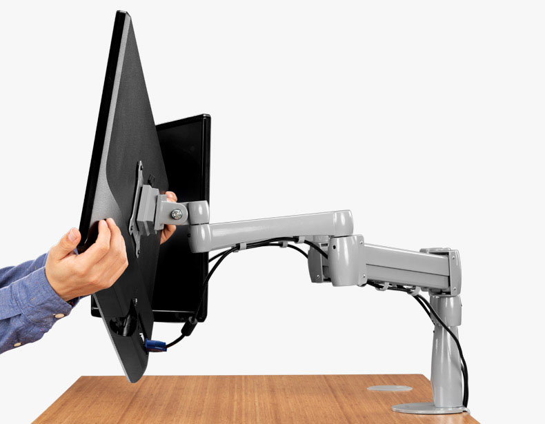 Range Dual Monitor Arm By Uplift Desk
