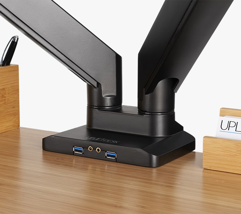 Crestview Dual Monitor Arm | UPLIFT Desk