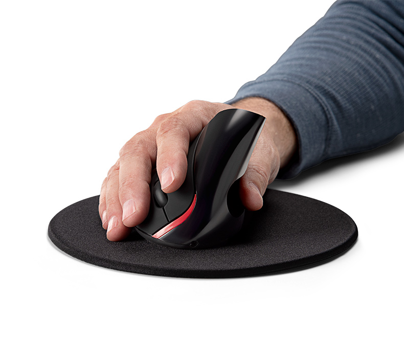 Swell Vertical Ergonomic Mouse (Right, Wireless) by UPLIFT Desk