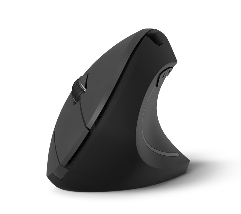Wave Vertical Ergonomic Mouse (Right/Left, Wireless) by UPLIFT Desk