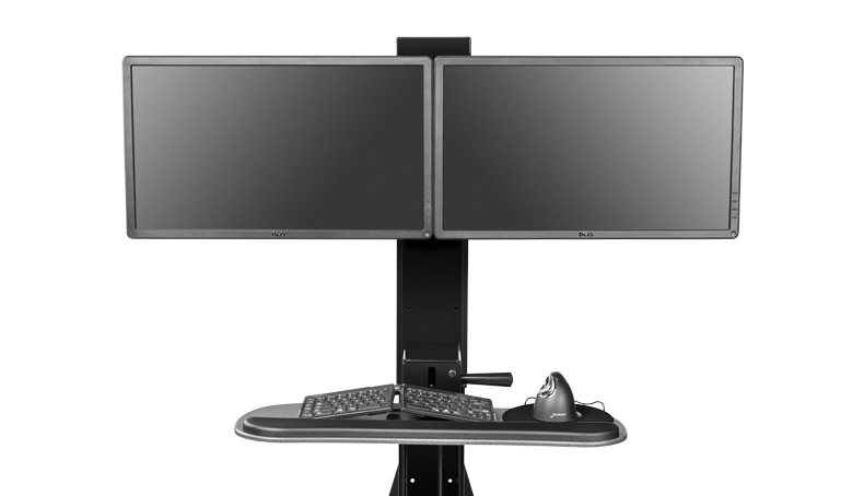 Lady Bird Standing Desk Converter by UPLIFT Desk